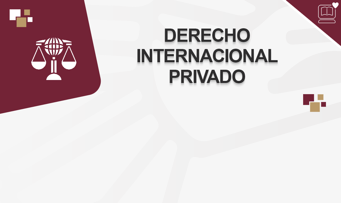 Derecho Internacional Privado IEDEP.DER0901